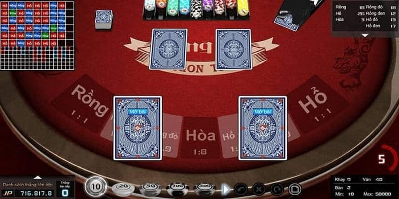 Rồng hổ chiến thuật chơi hiệu quả